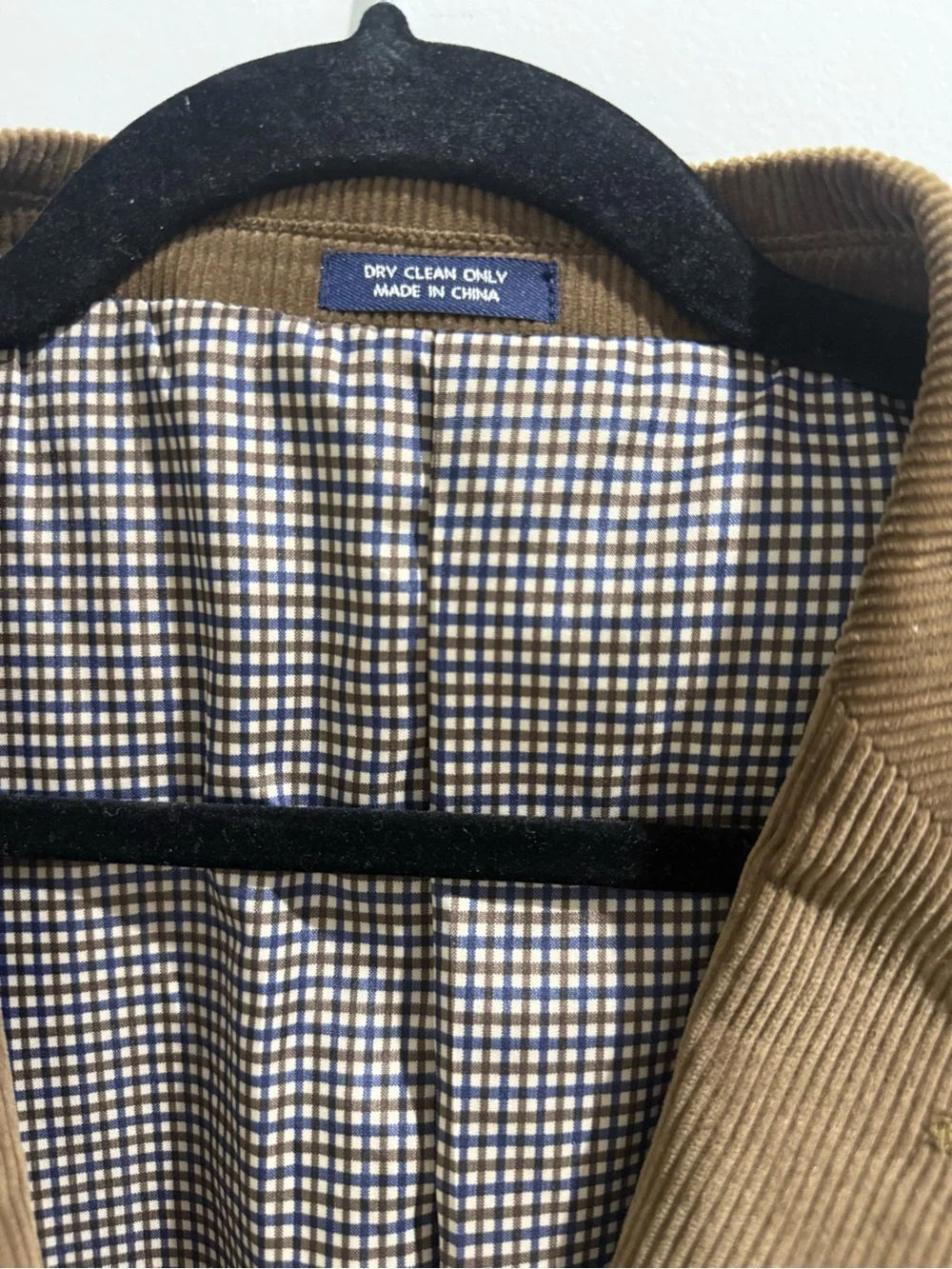 Saddlebred Brown Corduroy Sport Coat - Picture 3 of 5